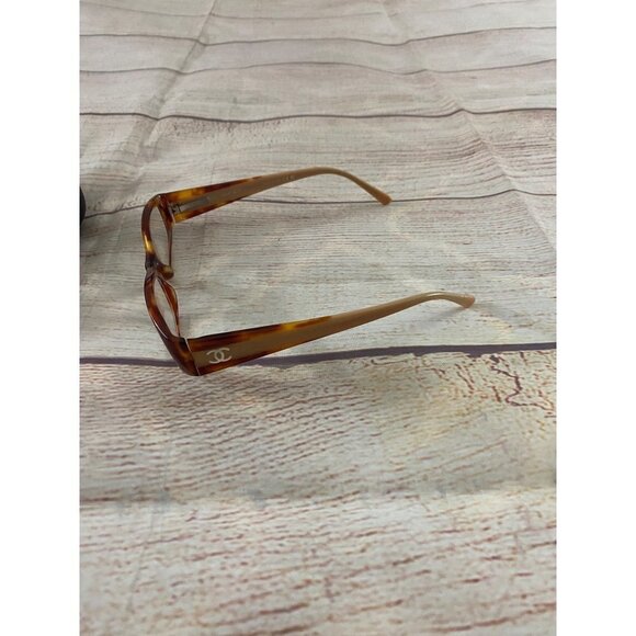 Rare Authentic Chanel Glasses With Case 3119-H C.945 50MM Glass Frames - Picture 3 of 9